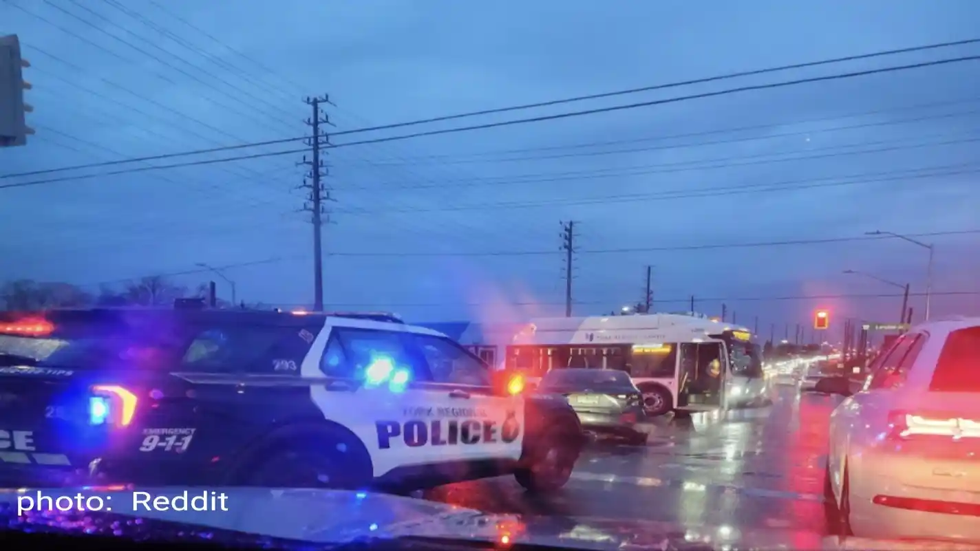 Crash at Major Mack and Leslie Sparks Safety Debate