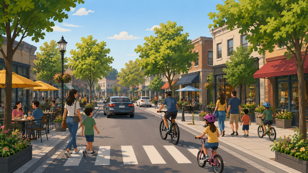 Why Walkable Streets Are Safer — Even for Drivers