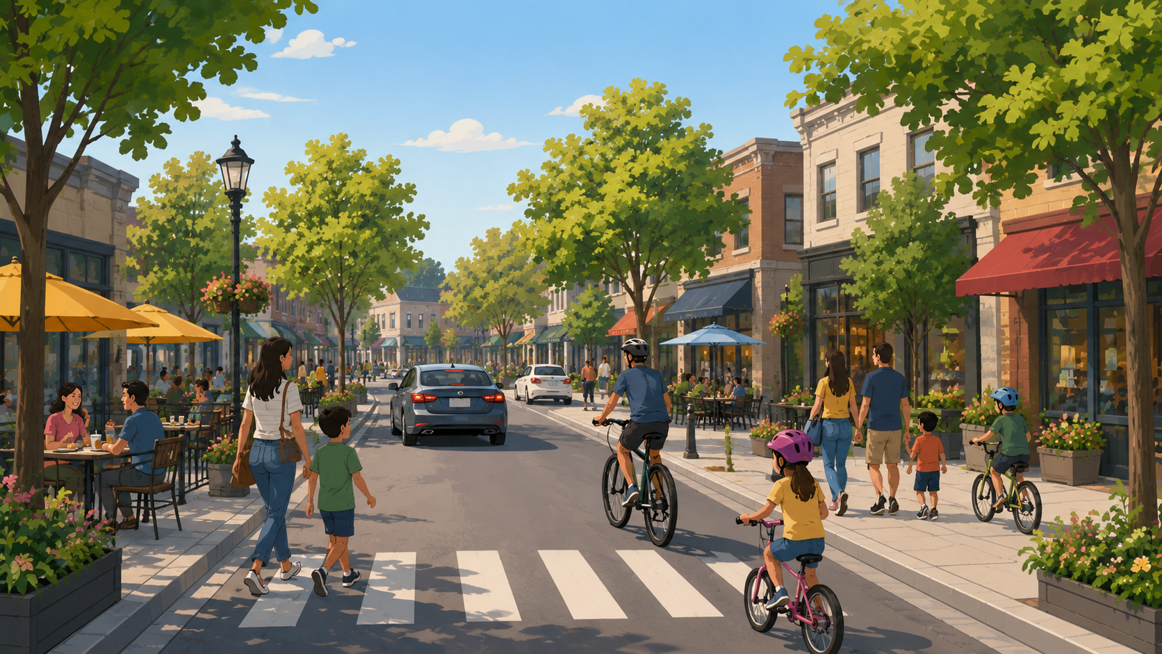 Why Walkable Streets Are Safer — Even for Drivers
