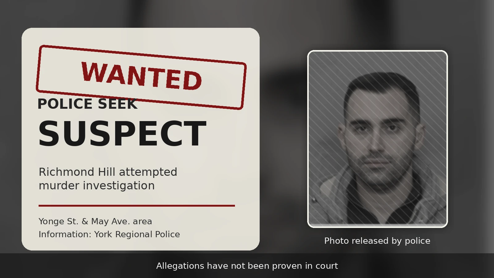 Police Seek Third Suspect in Richmond Hill Case