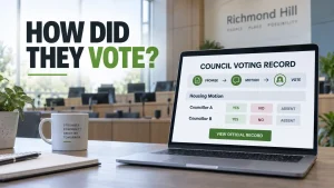 Richmond Hill Voters Deserve More Than Campaign Promises